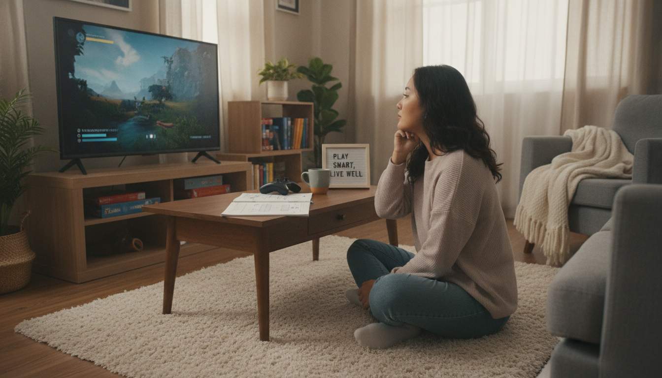Person engaging in responsible gaming